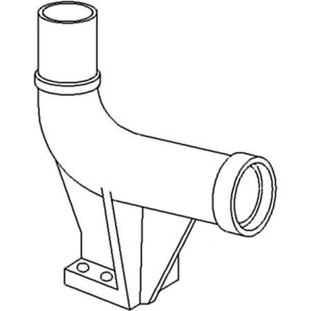 Aic Replacement Parts Elbow, 6 Cyl, Diesel, Exhaust Fits White 2-135 2-1-55 2150 WN-303216063-PEX